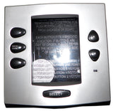 Jandy Zodiac 7986 1Touch Faceplate Kit Satin Chrome With Black Buttons