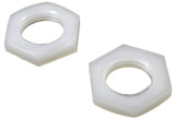 Zodiac 2-139 Nylon Jam Nut 2Pcs fits Zodiac G1000 Granular Feeder