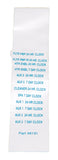 Jandy 6191 Pool & Spa Function Stickers Set