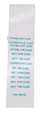 Jandy 6191 Pool & Spa Function Stickers Set