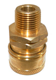 06510D10004 3/8" Male NPT-M Quick Connect Coupler 4000 PSI for Pressure Washer