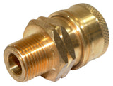 06510D10004 3/8" Male NPT-M Quick Connect Coupler 4000 PSI for Pressure Washer