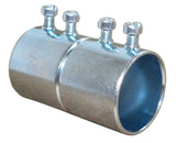 Hubbell Raco 2025 1-1/4" EMT Set Screw Coupling, 3-1/32" Overall Length