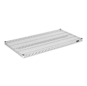 Uline H-1206-SHELF 48x24" Shelves for Chrome Wire Shelving Unit Model H-1206