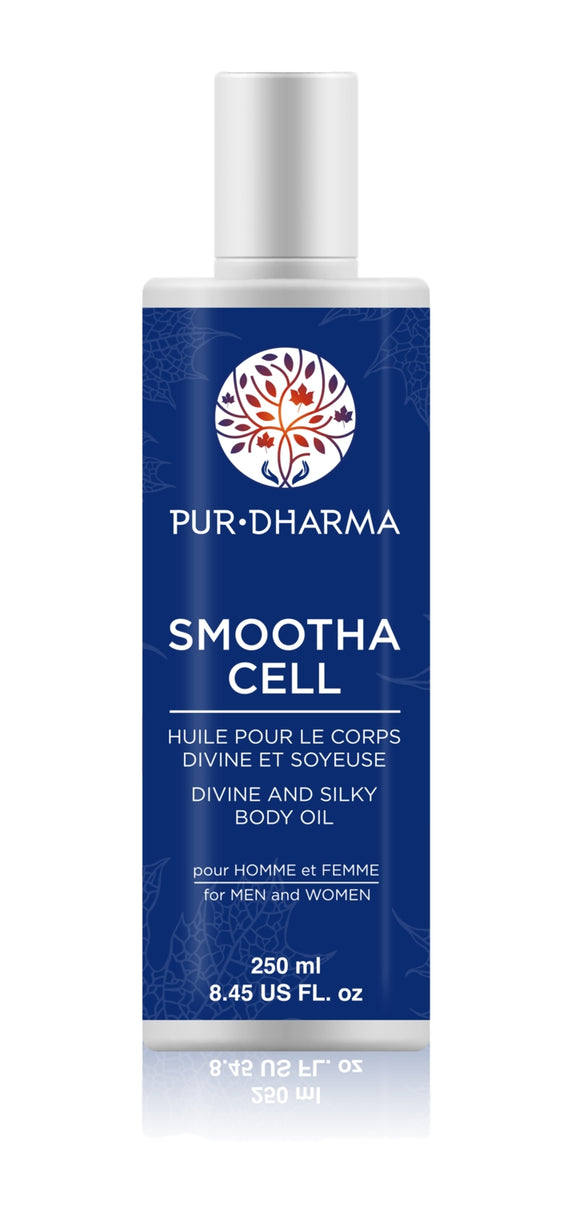 PUR DHARMA Smootha Cell (250 ml) (8.45 US FL. oz) Divine And Silky Body Oil
