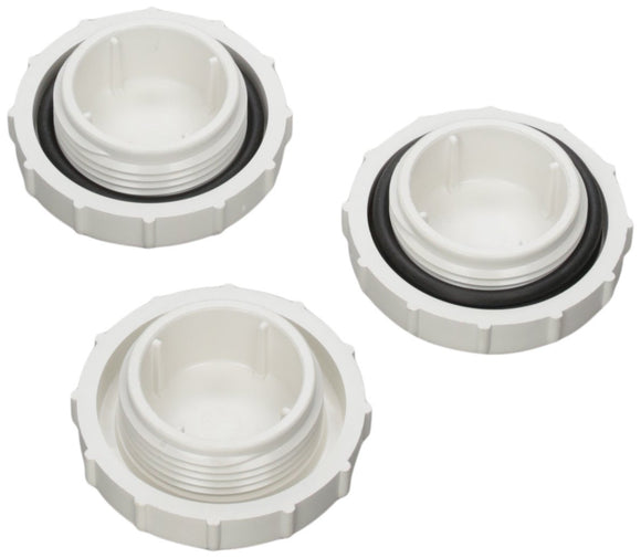 Zodiac 1-052 Fill Cap Replacement for Zodiac Dichlor Granular Feeder, 3pcs